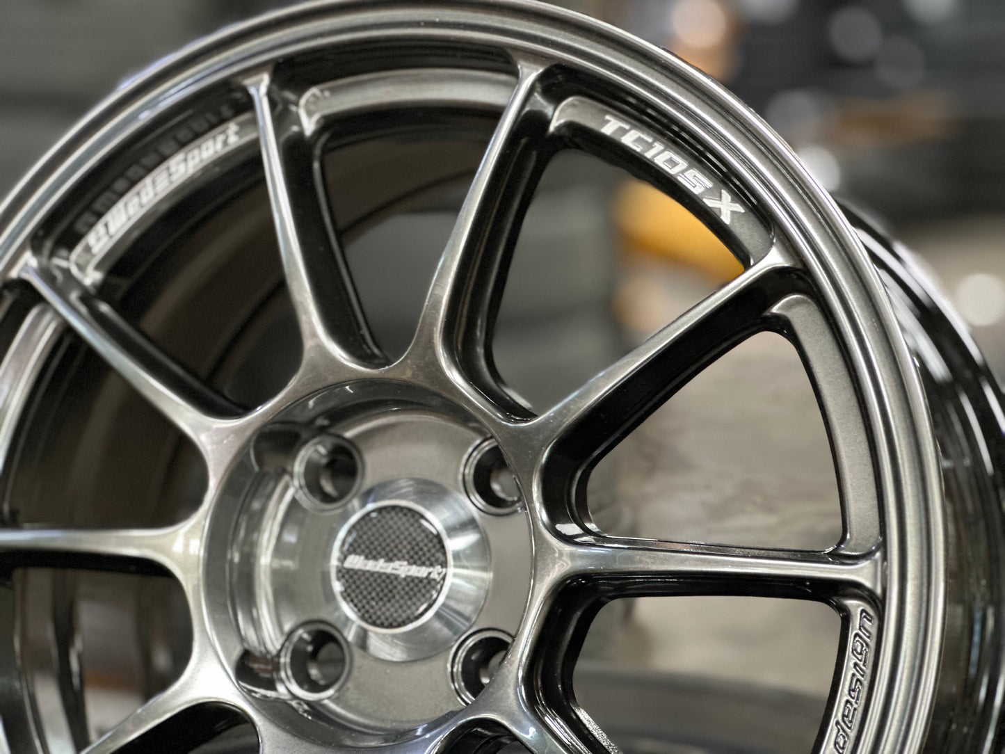 New 15X7 ET35 NK TC105X Rim (4 wheel) Gloss Grey 4X100 EJ TITAN