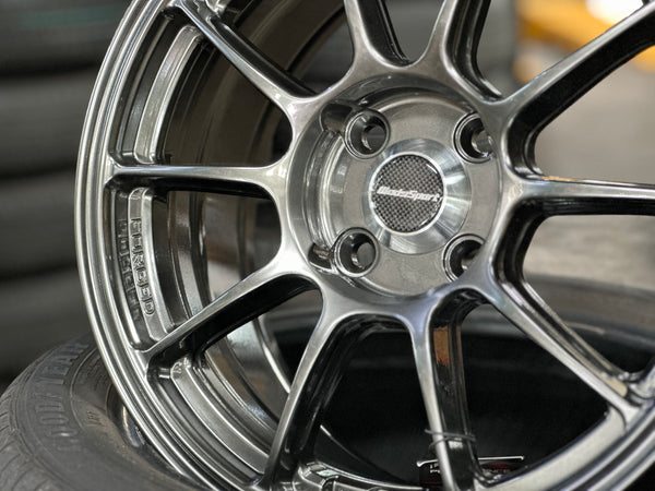 New 15X7 ET35 NK TC105X Rim (4 wheel) Gloss Grey 4X100 EJ TITAN