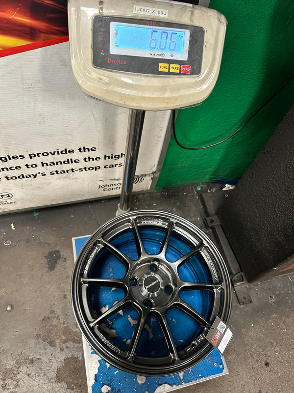 New 15X7 ET35 NK TC105X Rim (4 wheel) Gloss Grey 4X100 EJ TITAN