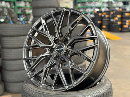 NEW 18X8.5 ET42 Raxer VOX107 Rim (4 wheel) Dark Graphite 5X112
