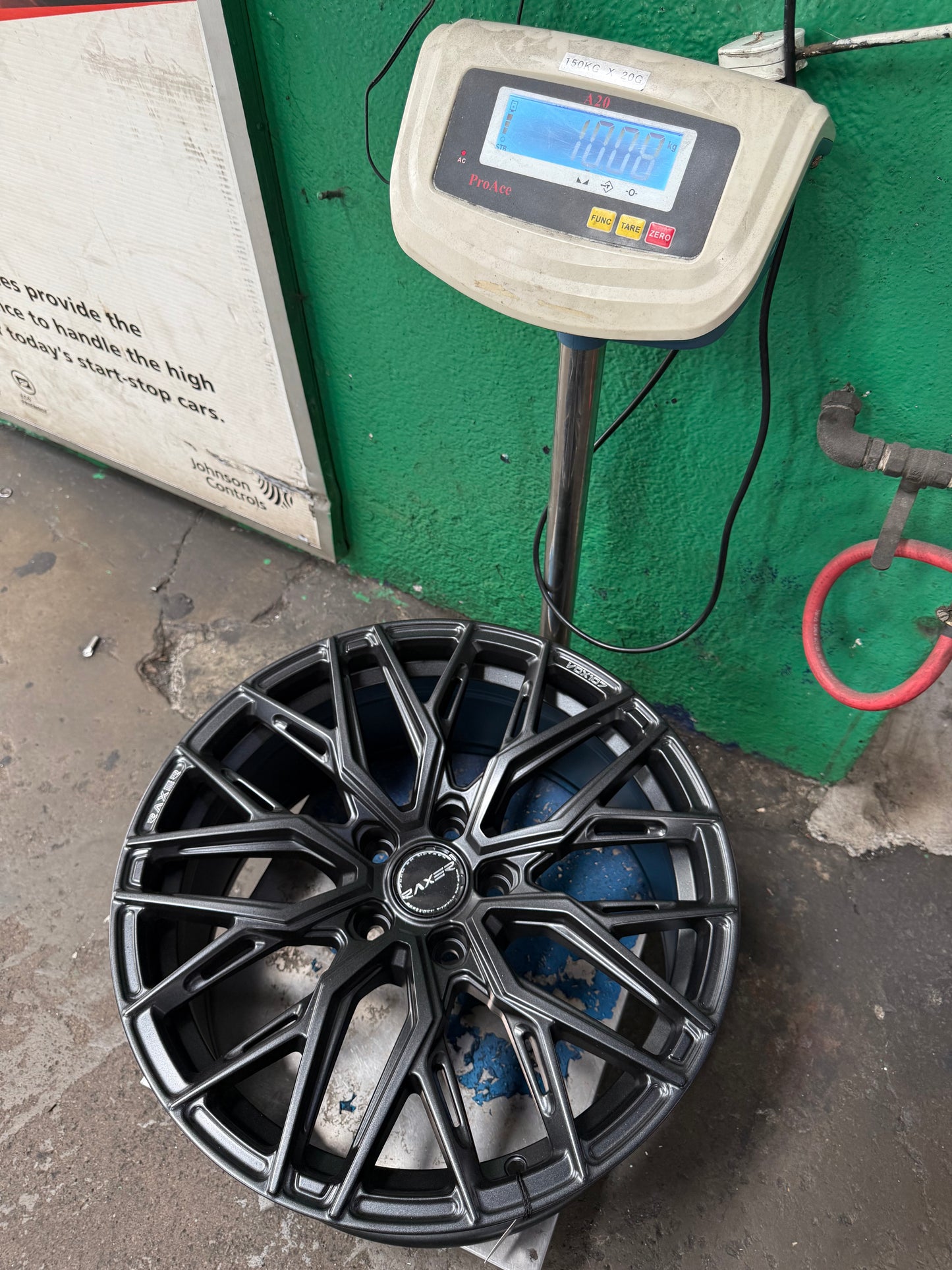 NEW 18X8.5 ET42 Raxer VOX107 Rim (4 wheel) Dark Graphite 5X112