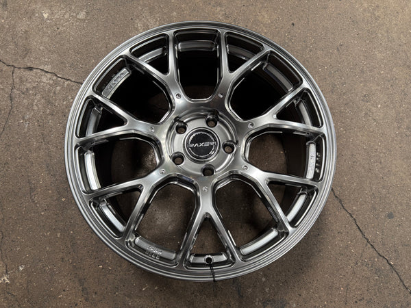 New 18x8.5 ET42 Raxer ZR72 Rim (4 wheel) Hyper Black 5x114.3