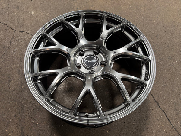 New 18x8.5 ET42 Raxer ZR72 Rim (4 wheel) Hyper Black 5x114.3
