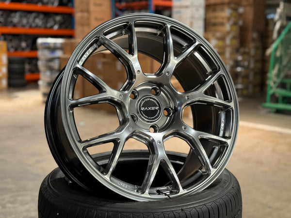 New 18x8.5 ET42 Raxer ZR72 Rim (4 wheel) Hyper Black 5x114.3