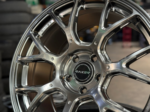 New 18x8.5 ET42 Raxer ZR72 Rim (4 wheel) Hyper Black 5x112