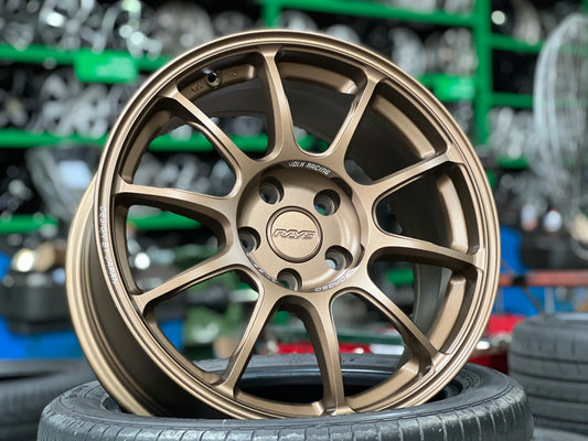 New 17X8 ET35 AOW ZE40 Rim (4 wheel) Matt Bronze 5X114.3