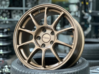 New 17X8 ET35 AOW ZE40 Rim (4 wheel) Matt Bronze 5X114.3