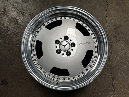 New 19x8.5 ET18 19x9.5 ET20 Overdrive Forged AERO (4 wheels) Silver 5x112
