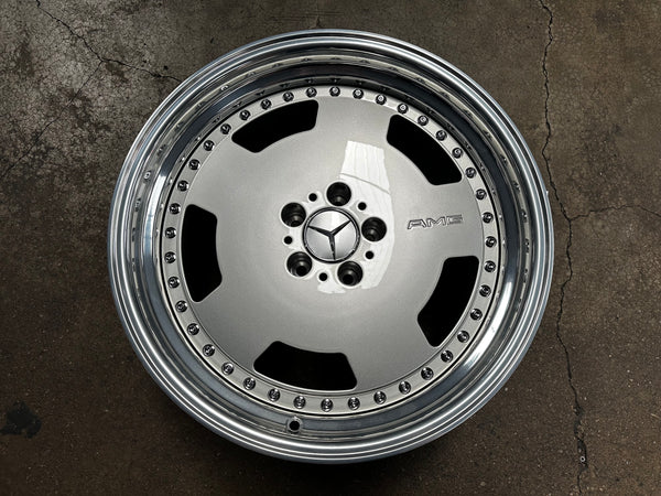 New 19x8.5 ET18 19x9.5 ET20 Overdrive Forged AERO (4 wheels) Silver 5x112