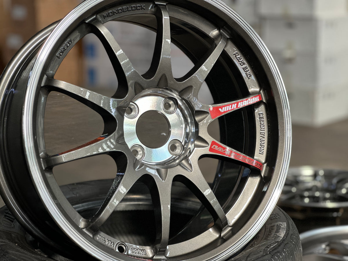 New 17X8 ET40 AOW CE28 SL Rim (4 wheel) Gloss Gunmetal 4X100