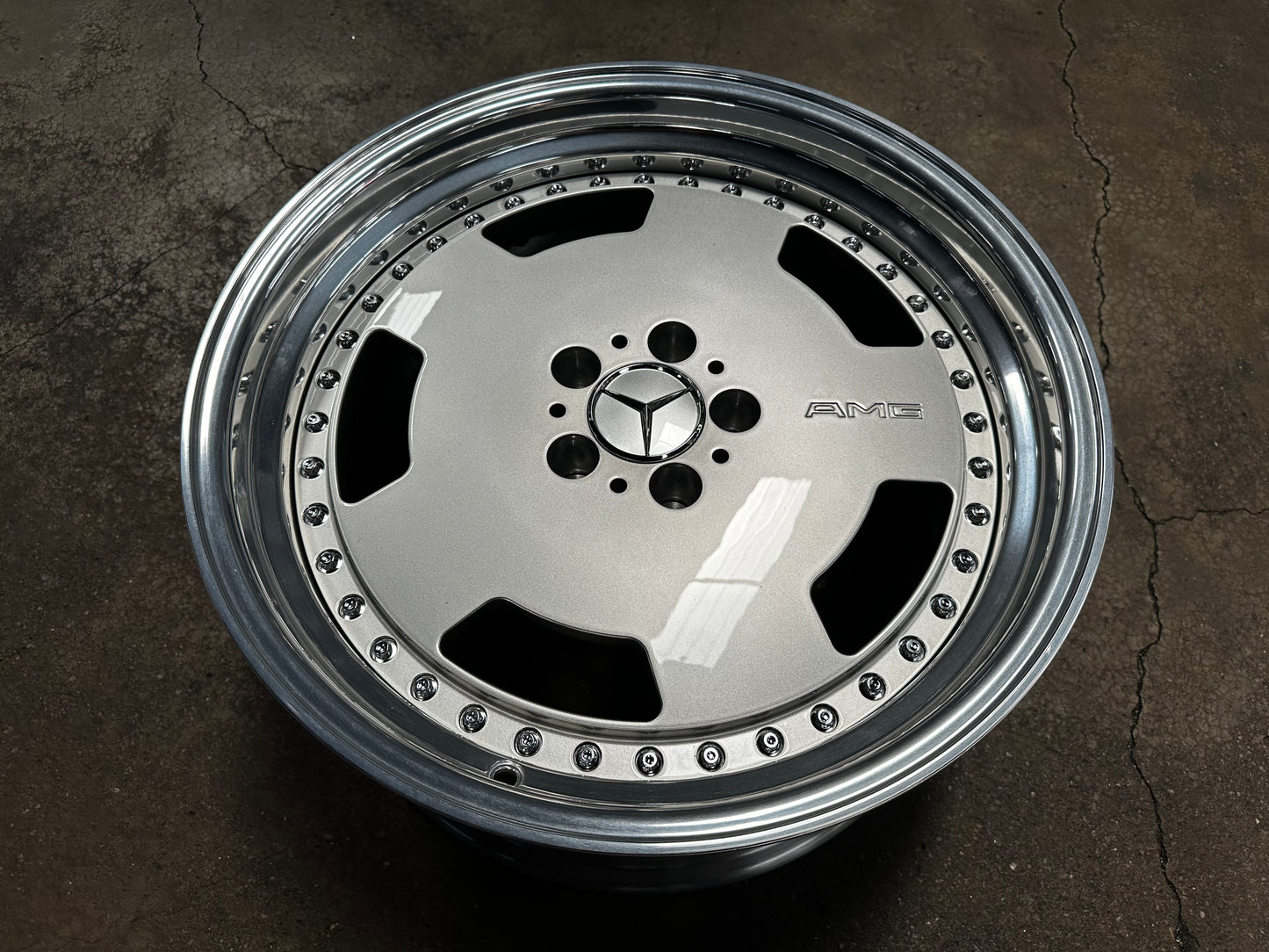 New 19x8.5 ET18 19x9.5 ET20 Overdrive Forged AERO (4 wheels) Silver 5x112