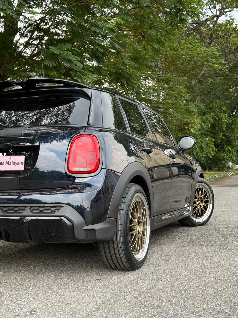New 18X8 ET45 BBS LM Diamond Rim (4wheel) Black Disk & Black Bright Diamond-Cut 5X112