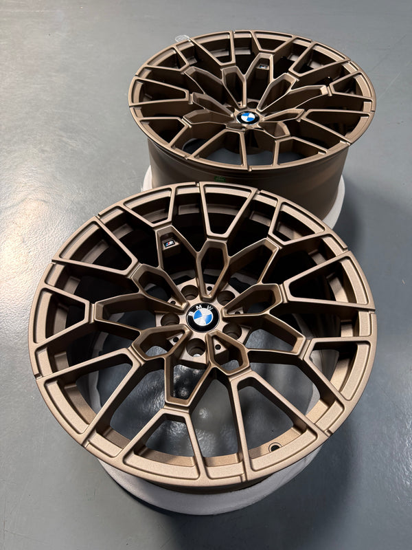 New 19x9.5 ET20 20x10.5 ET20 Overdrive Forged BMW M3 CS Forged Bronze Rim (4 Wheels)