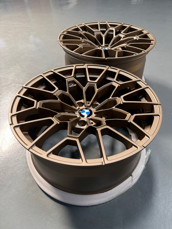 New 19x9.5 ET20 20x10.5 ET20 Overdrive Forged BMW M3 CS Forged Bronze Rim (4 Wheels)