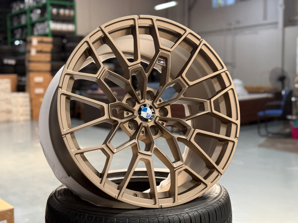 New 19x9.5 ET20 20x10.5 ET20 Overdrive Forged BMW M3 CS Forged Bronze Rim (4 Wheels)