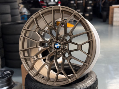 New 19x9.5 ET20 20x10.5 ET20 Overdrive Forged BMW M3 CS Forged Bronze Rim (4 Wheels)
