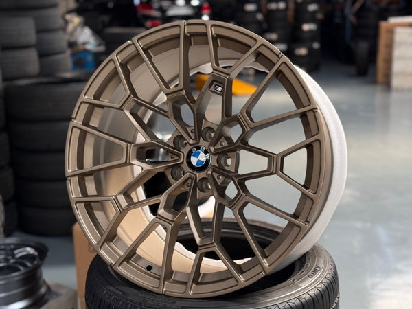 New 19x9.5 ET20 20x10.5 ET20 Overdrive Forged BMW M3 CS Forged Bronze Rim (4 Wheels)