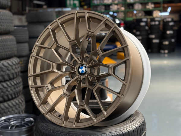 New 19x9.5 ET20 20x10.5 ET20 Overdrive Forged BMW M3 CS Forged Bronze Rim (4 Wheels)