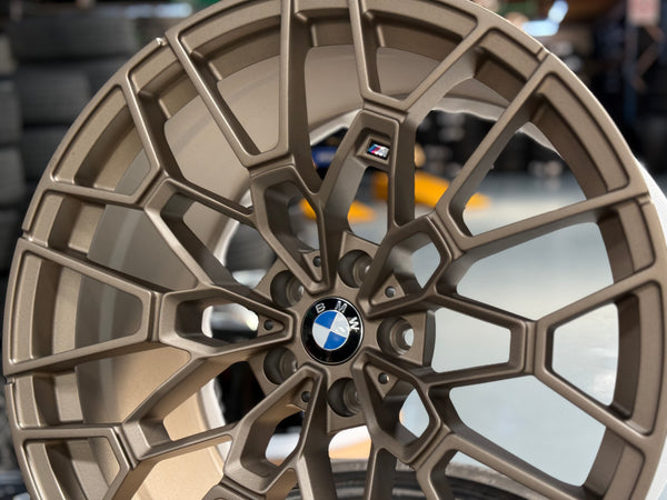New 19x9.5 ET20 20x10.5 ET20 Overdrive Forged BMW M3 CS Forged Bronze Rim (4 Wheels)