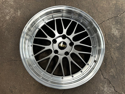 New 18x8 ET15 18x9 ET20 LM Classic design BMW (4 wheels) Hyper Black 5X120
