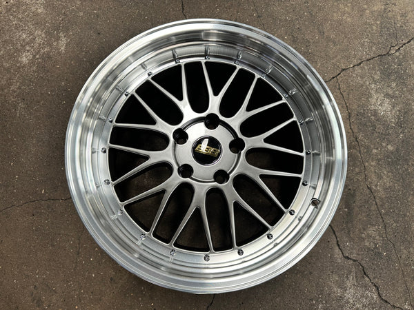 New 18x8 ET15 18x9 ET20 LM Classic design BMW (4 wheels) Hyper Black 5X120