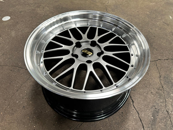 New 18x8 ET15 18x9 ET20 LM Classic design BMW (4 wheels) Hyper Black 5X120