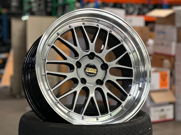 New 18x8 ET15 18x9 ET20 LM Classic design BMW (4 wheels) Hyper Black 5X120