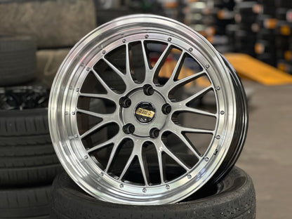 New 18x8 ET15 18x9 ET20 LM Classic design BMW (4 wheels) Hyper Black 5X120