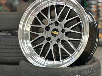 New 18x8 ET15 18x9 ET20 LM Classic design BMW (4 wheels) Hyper Black 5X120