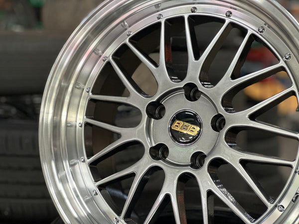 New 18x8 ET15 18x9 ET20 LM Classic design BMW (4 wheels) Hyper Black 5X120