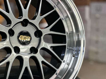 New 18x8 ET15 18x9 ET20 LM Classic design BMW (4 wheels) Hyper Black 5X120