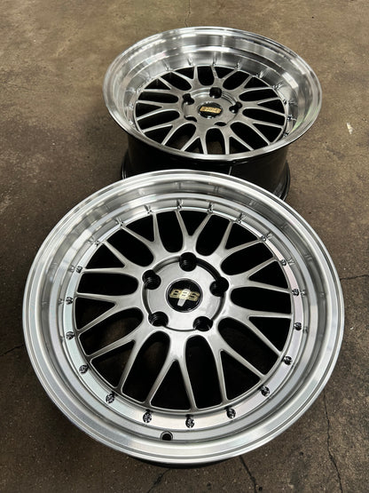 NEW 17 inch LM Style Wheels 5x120 Staggered 8.5/9.5 ET30 Deep Dish BMW