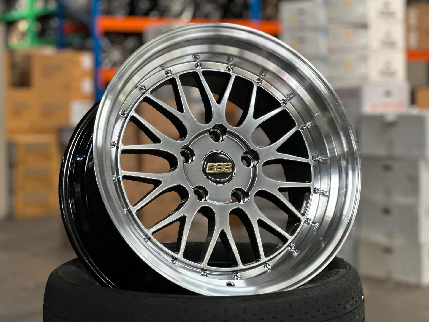 NEW 17 inch LM Style Wheels 5x120 Staggered 8.5/9.5 ET30 Deep Dish BMW