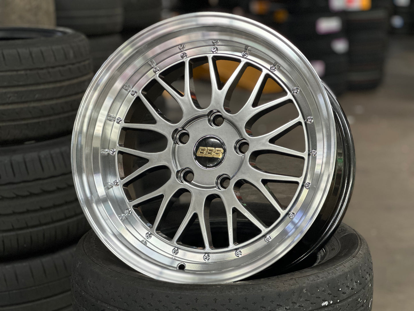 NEW 17 inch LM Style Wheels 5x120 Staggered 8.5/9.5 ET30 Deep Dish BMW