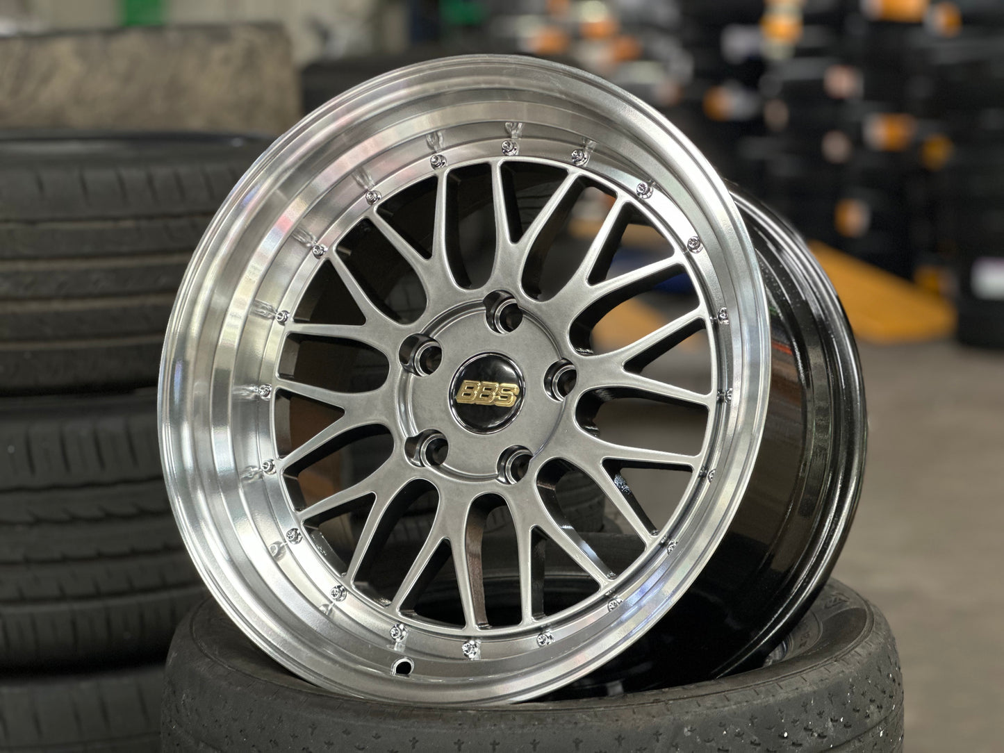 NEW 17 inch LM Style Wheels 5x120 Staggered 8.5/9.5 ET30 Deep Dish BMW