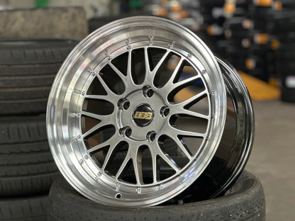 NEW 17 inch LM Style Wheels 5x120 Staggered 8.5/9.5 ET30 Deep Dish BMW