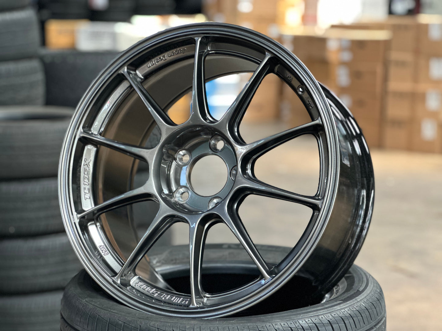 New 18X8.5 ET35 18X9.5 ET40 AOW TC105X (4 wheel) EJ Titan 5x114.3