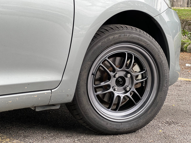 New 16X7 ET43 Enkei Racing RPF1 JAPAN Rim (4 wheel) Gloss Gunmetal 4X100