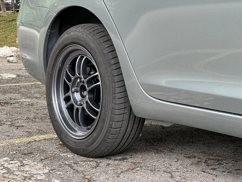 New 16X7 ET43 Enkei Racing RPF1 JAPAN Rim (4 wheel) Gloss Gunmetal 4X100