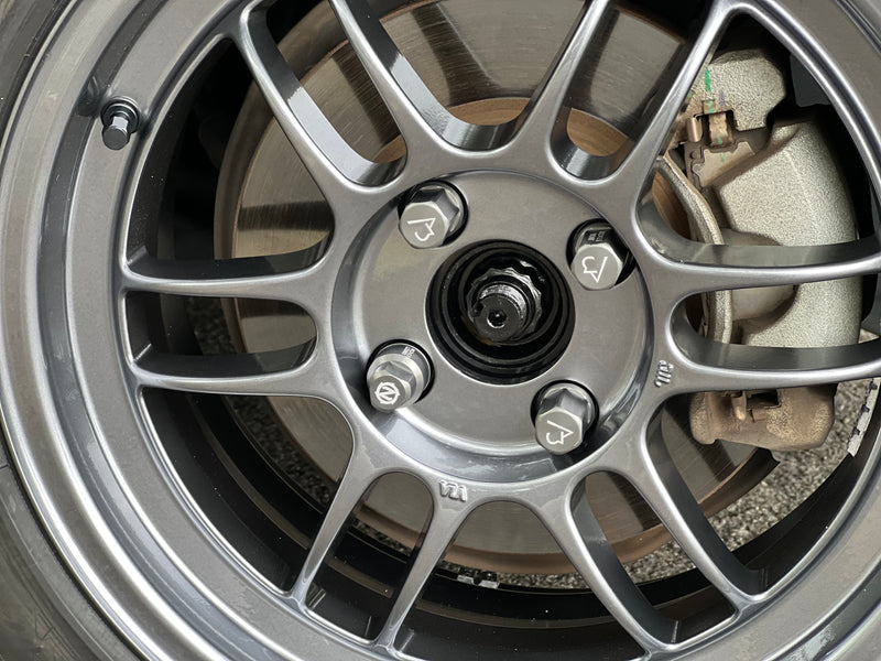 New 16X7 ET43 Enkei Racing RPF1 JAPAN Rim (4 wheel) Gloss Gunmetal 4X100