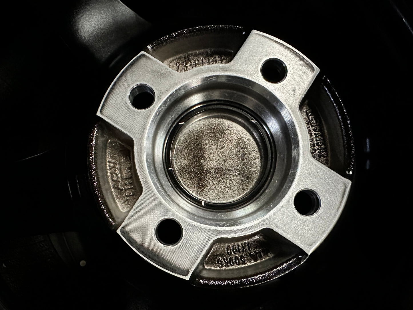 New 15X6.5 ET40 AOW Flow Formed TE37 Rim (4 wheel) Gloss Black 4X100