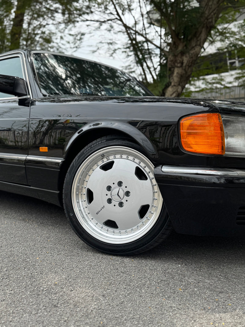 New 19x8.5 ET18 19x9.5 ET20 Overdrive Forged AMG AERO CLASSIC Mercedes 5x112 Silver rim (4 wheels)