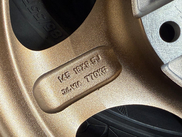 New 18x8 ET50 18x9.5 ET50 H20 Porsche Carrera Classic (4 wheels) BRONZE 5X130