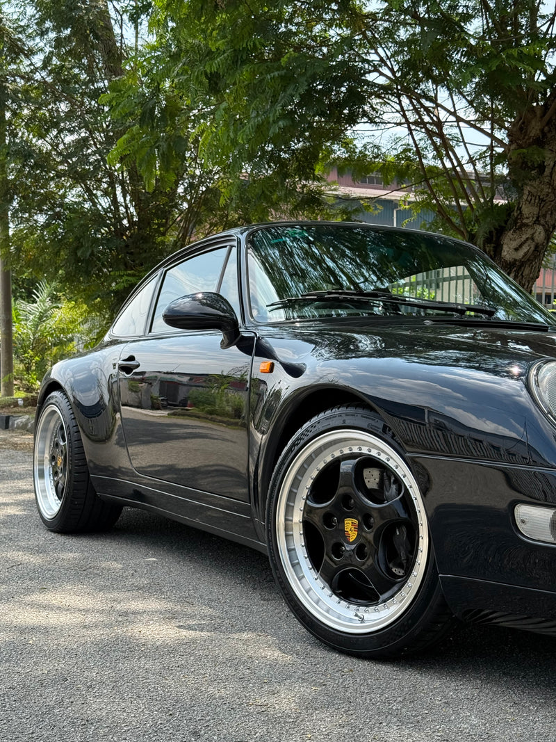 New 18x8 ET50 18x9.5 ET50 Porsche Carrera (4 wheels) Classic Silver 5x130