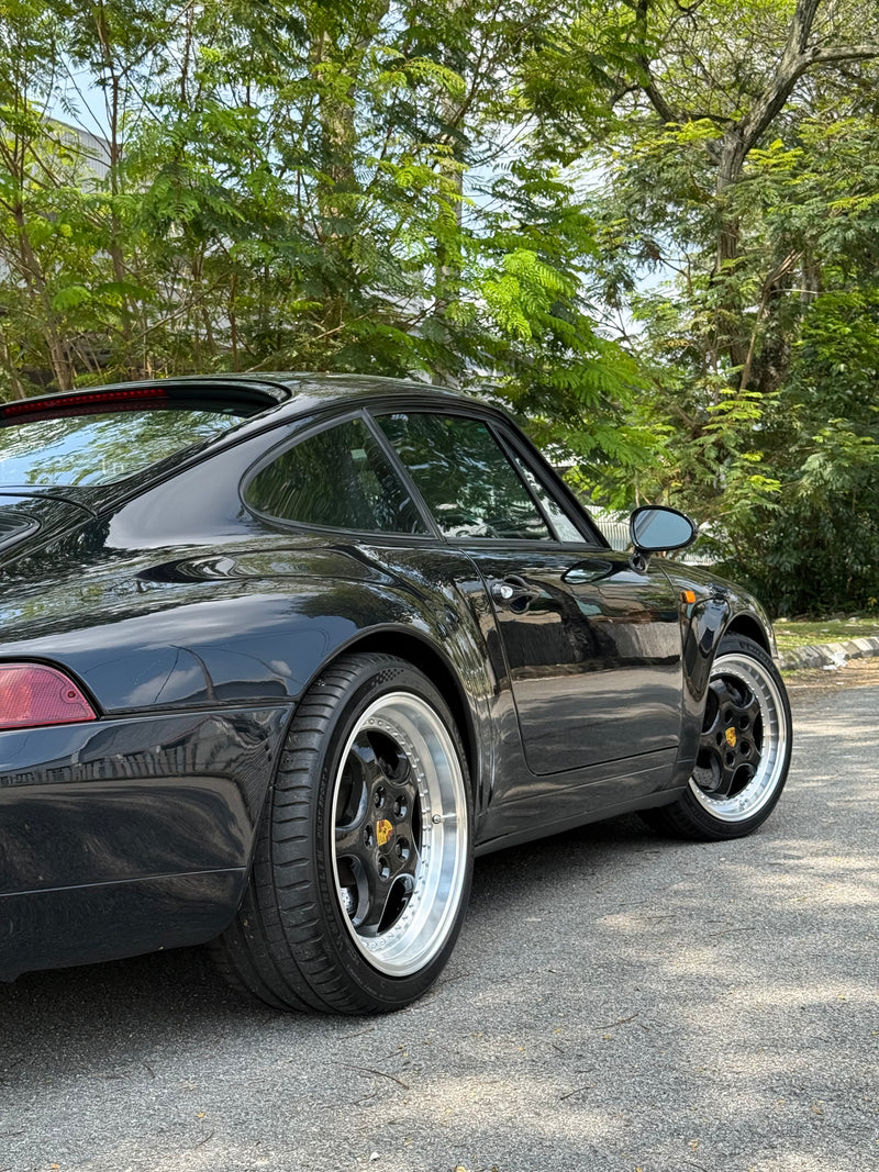 New 18x8 ET50 18x9.5 ET50 Porsche Carrera (4 wheels) Classic Silver 5x130