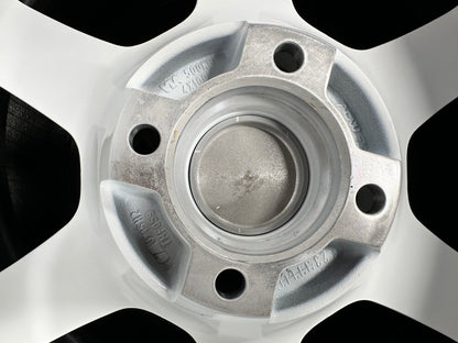 New 15X7 ET35 AOW TE37 Rim (4 wheel) White 4X100
