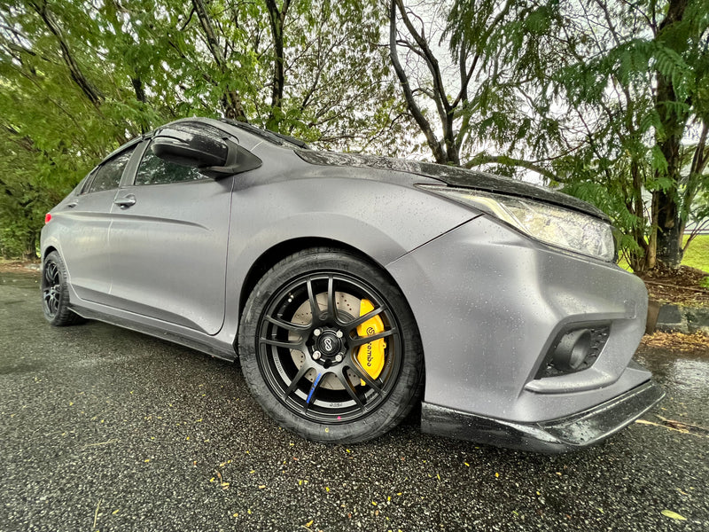 New 16X7 ET40 Enkei Tuning SC24 Rim (4 wheel) Matte Black 4X100