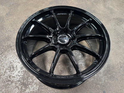 New 18x8.5 ET35 Hotwheels HW03 Flow Formed Rim Racing Black 5x114.3