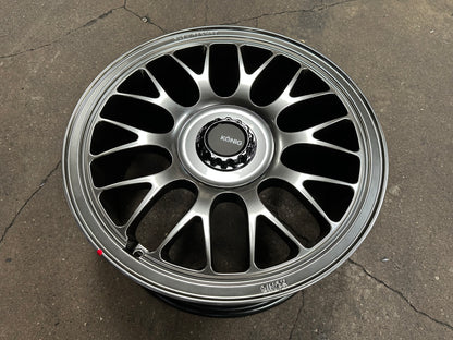 New 18x8.5J ET43 Konig MRK1 Rim (4 wheel) 5x114.3 Gloss Grey