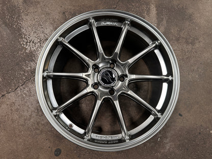 New 18x8.5 ET35 Hotwheels HW03 Flow Formed Rim Diamond Black 5x114.3